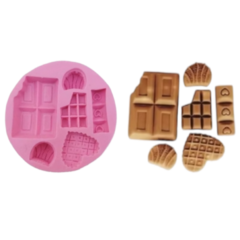 Molde de Silicone Mix de Chocolate cód 2026