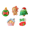 Molde de Silicone Apliques Natal Fofo cód 2033