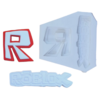 Molde de Silicone Logo Roblox cód 2024