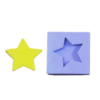Molde de Silicone Estrela P cód 2029