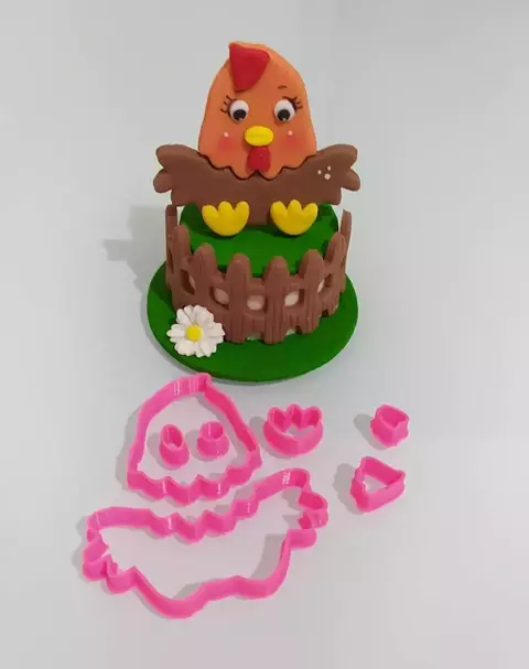 Cortador Fazendinha - Galinha - comprar online