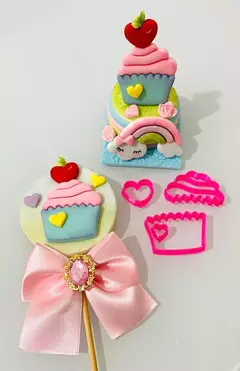 Cortador Cupcake Coração - comprar online
