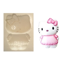 Molde de Silicone Hello Kitty cód 1414 - comprar online
