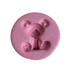 Molde de Silicone Urso Fofo cód 2048 - loja online