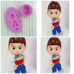 Imagem do Molde de Silicone - Turma Patrulha Canina