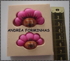 Molde Duas Flores Cód 1166