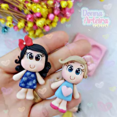 Molde de Silicone Pititicas - Aplique de Laço cód 1464