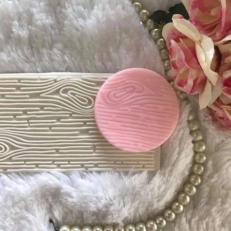 Molde Textura Madeira Tronco Cód 882