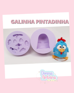 Molde de Silicone- Turma Galinha Pintadinha - comprar online