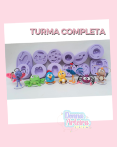 Molde de Silicone- Turma Galinha Pintadinha