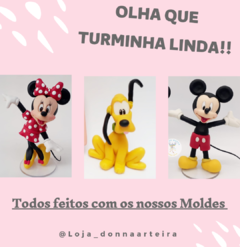 Molde de Silicone - Turma do Mickey - comprar online