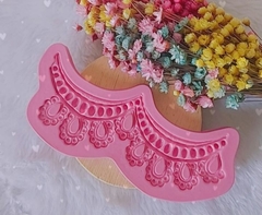 Molde de Silicone Acabamento Renda cód 618