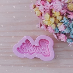 Molde de Silicone Logo Barbie cód 1980