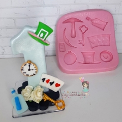 Molde de Silicone Kit Alice cód 487 - comprar online