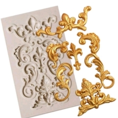 Molde de Silicone Arabascos cód 767