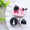 Molde de Silicone Mala e Gravata cód 1598