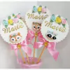 Molde de Silicone Kit Bichinhos Bosque Cód 1730