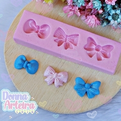 Molde de Silicone 3 Laços cód 1270
