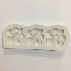 Molde 3 Flor de Lis Cód 615 - comprar online