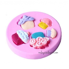 Molde de Silicone Kit Cupcakes cód 886 - comprar online