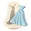 Molde de Silicone Vestido de Princesa cód 794 - comprar online
