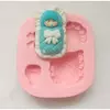 Molde de Silicone Bebê na Mantinha cód 241