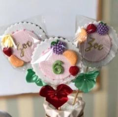 Molde de Silicone Kit Frutas cód 1681 - comprar online