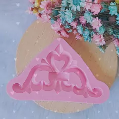 Molde de Silicone Arabesco Coração cód 1725 - comprar online