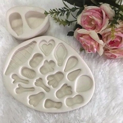 Molde de Silicone Multi Pet cód 860