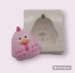 Molde de Silicone Galinha Pintadinha Fofa cód 2001