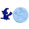 Molde de Silicone Silhueta Bruxa Halloween cód 2068 - comprar online