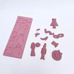 Molde de Silicone Kit Casamento cód 778