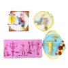 Molde de Silicone Kit Circo Retrô cód 356 - comprar online