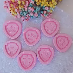 Molde de Silicone Escudo Rocky cód 1773 - Patrulha Canina - comprar online