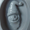 Molde de Silicone Cabeça Papai Noel Cód 1312