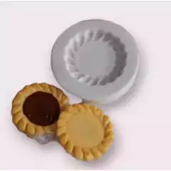 Molde de silicone Biscoito bolacha Tortita cód 103