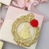 Molde de silicone Vestido de Princesa P cod 971