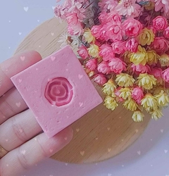 Molde de Silicone Rosa 3D P Cód 1396 - comprar online