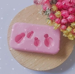 Molde de Silicone Kit Joaninha Cód 456 na internet