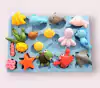 Molde de Silicone Fundo do Mar cód 334
