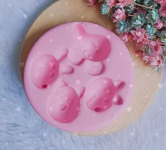 Molde Amigos da Peppa Pig Cód 125 - comprar online