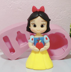 Molde de silicone Boneca Princesa 3D cód 1264