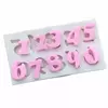 Molde de Silicone Micro Números cód 1158