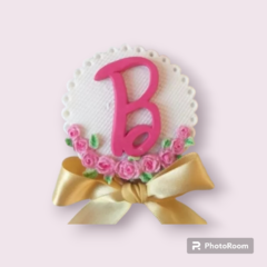 Molde de Silicone Barbie Logo cód 1987 - comprar online