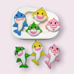 Molde de Silicone Tubarão - Baby Shark cód 1524 na internet
