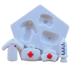 Molde de Silicone Kit Enfermagem/Médico cód 2025 - comprar online
