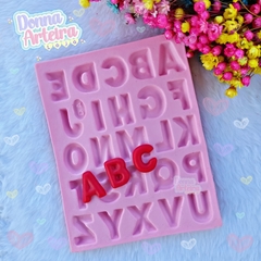 Molde de Silicone Alfabeto G cód 1481