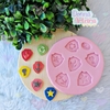 Molde de Silicone Kit Escudos Patrulha Canina P cód 1014