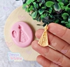 Molde de Silicone Santa P Cód 1488