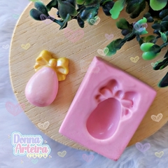 Molde de Silicone Ovo da Páscoa cód 1092